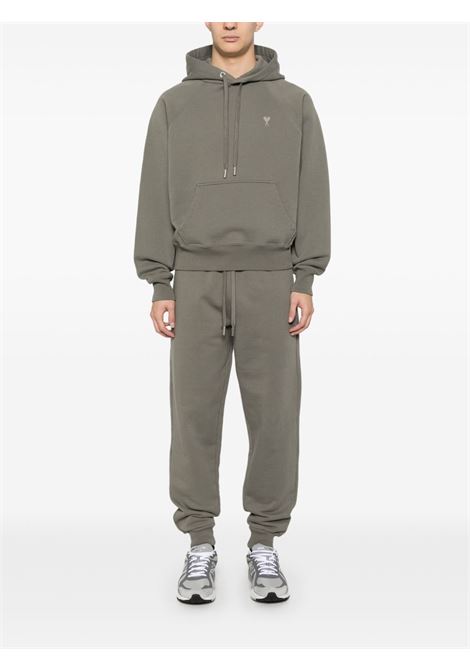adc hooded sweatshirt unisex smoke grey AMI PARIS | USW274.7470953
